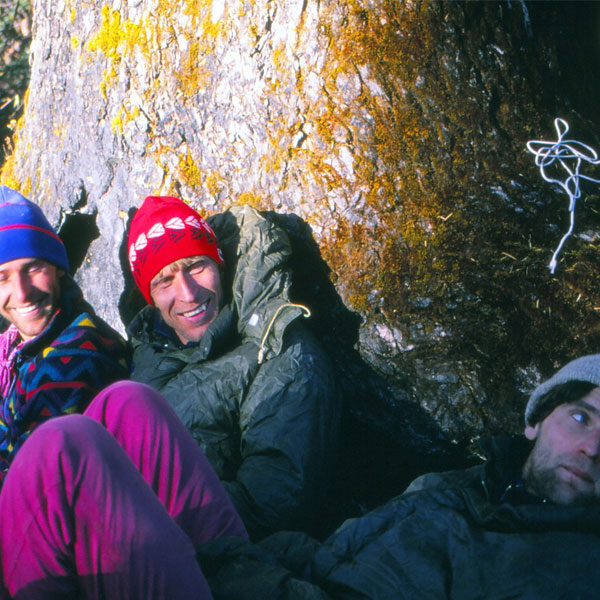 Slavc, Marjan, Milan - dostop pod Anapurno